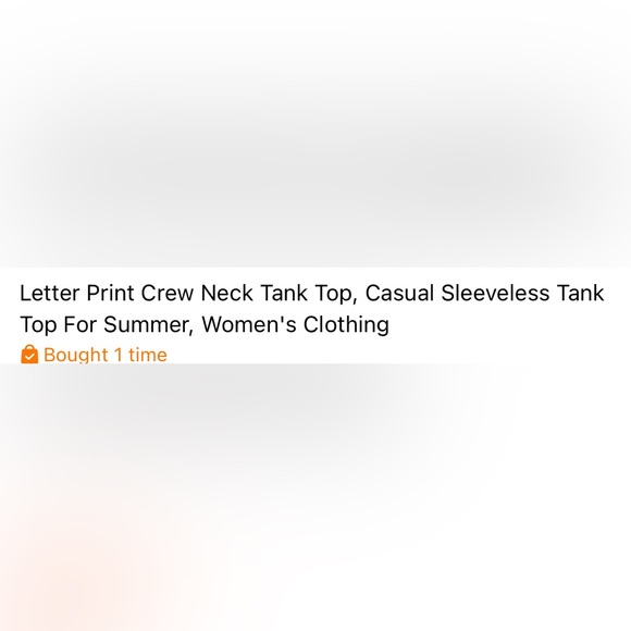Letter Print Crew Neck Tank Top, Casual Sleeveless Tank Top For Summer, Women's - Picture 5 of 5